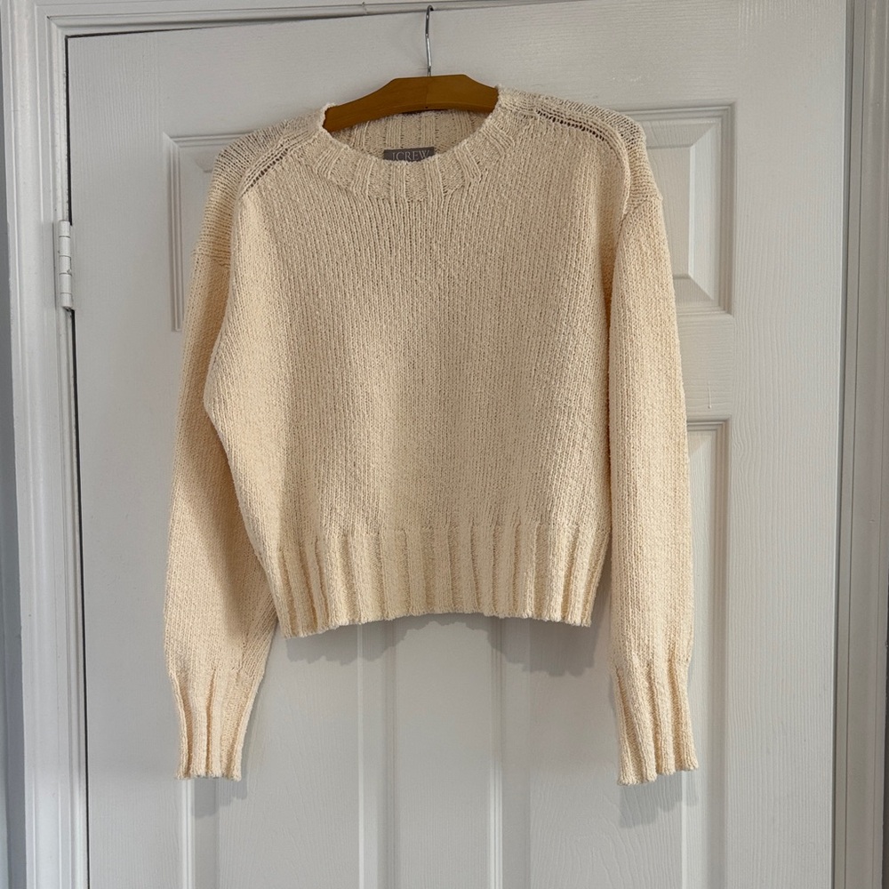 J.Crew Cream Women's Sweater